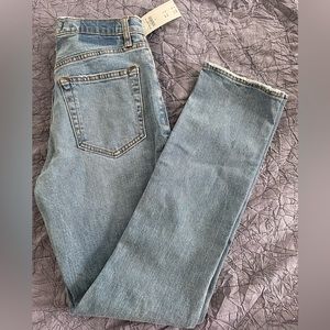 Abercrombie & Fitch 90s slim straight ultra high rise NWT jeans size 28